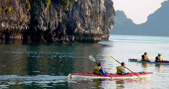 cheo thuyen kayak