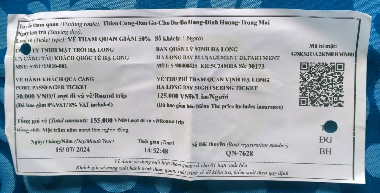 vé tham quan vịnh hạ long vé tham quan vịnh hạ long